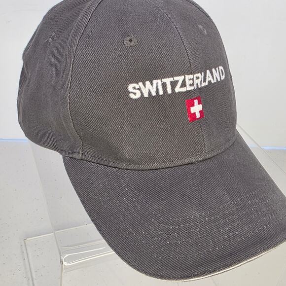 Alberto SA Merbaco Designed Gray Hat Adjustable Switzerland Ball Cap - Picture 7 of 11